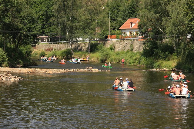 sjíždění řeky